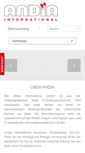 Mobile Screenshot of andia-international.com